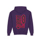 Driky 1 point 0 Bro - Rose Blood - (Back Print) Youth Heavy Blend Hoodie