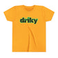 Youth Driky Wear - Green Monkey Short Sleeve Tee