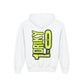 Youth Driky 1 point 0 Bro - Banana Sunshine Backprint - Heavy Blend Hoodie 16 Colors