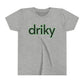 Youth Little Driky - Green Monkey Short Sleeve Tee