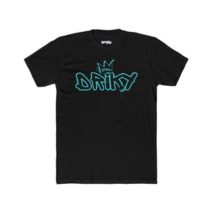 Driky Roy-al - Blue Brain Cotton Crew Tee