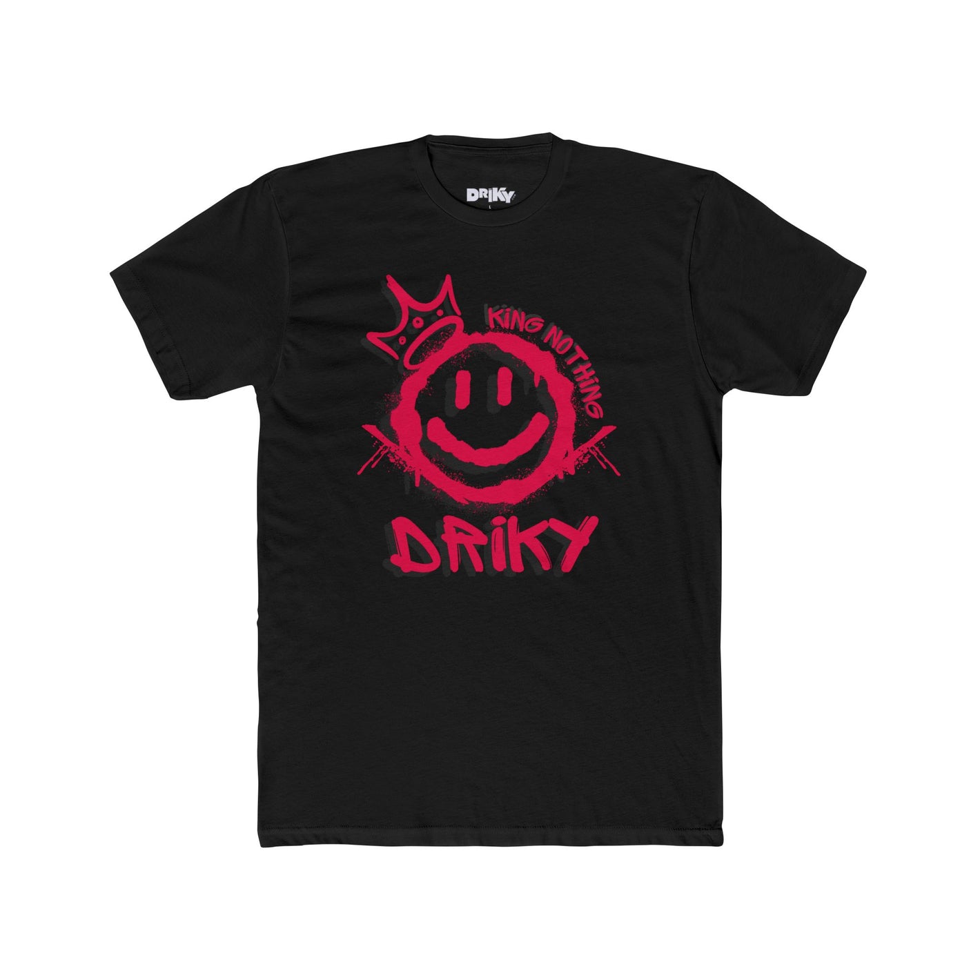 Driky King Nothing - Rose Blood Cotton Crew Tee