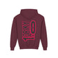 Youth Driky 1 point 0 Bro - Rose Blood Backprint - Heavy Blend Hoodie 16 Colors