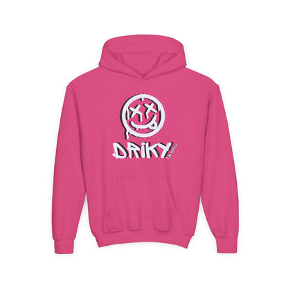 Driky Die Happy - White Night - Youth Heavy Blend Hoodie