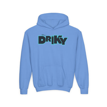 Get Driky - Blue Brain - Youth Heavy Blend Hoodie