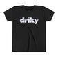 Youth Driky Wear - White Night Short Sleeve Tee