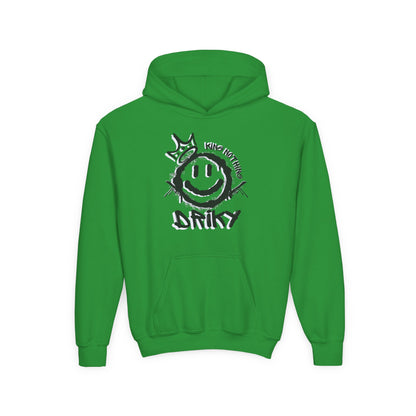Driky King Nothing - Blackout - Youth Heavy Blend Hoodie