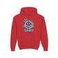 Driky King Nothing - Blue Brain - Youth Heavy Blend Hoodie