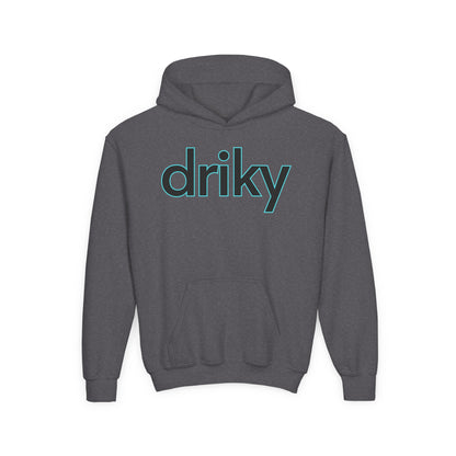 Little Driky - Blue Brain - Youth Heavy Blend Hoodie
