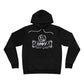 Driky Laugh at the World - White Night Fleece Pullover Hoodie
