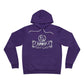 Driky Laugh at the World - White Night Fleece Pullover Hoodie