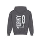 Driky 1 point 0 Bro - OG2 - (Back Print) Youth Heavy Blend Hoodie
