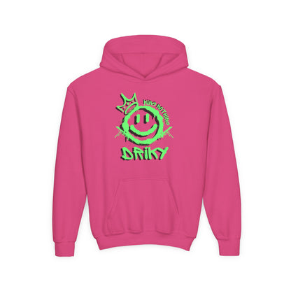 Driky King Nothing - Green Monkey - Youth Heavy Blend Hoodie