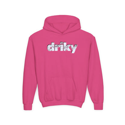Driky Wear - White Night - Youth Heavy Blend Hoodie