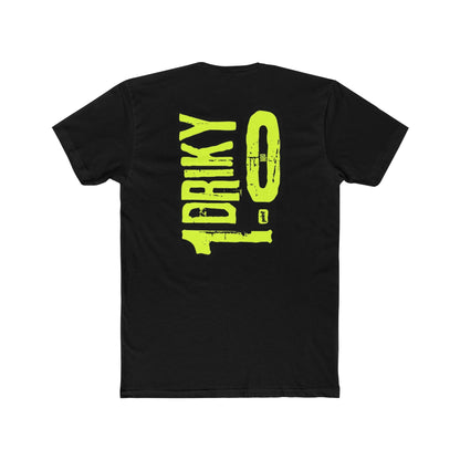 Driky 1 point 0 Bro - Banana Sunshine - Back Print Cotton Crew Tee