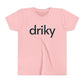 Youth Little Driky - Blackout Short Sleeve Tee