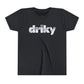 Youth Driky Wear - White Night Short Sleeve Tee