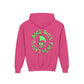 Drikyz Good Guys Finish Last - Green Monkey - (Back Print) Youth Heavy Blend Hoodie