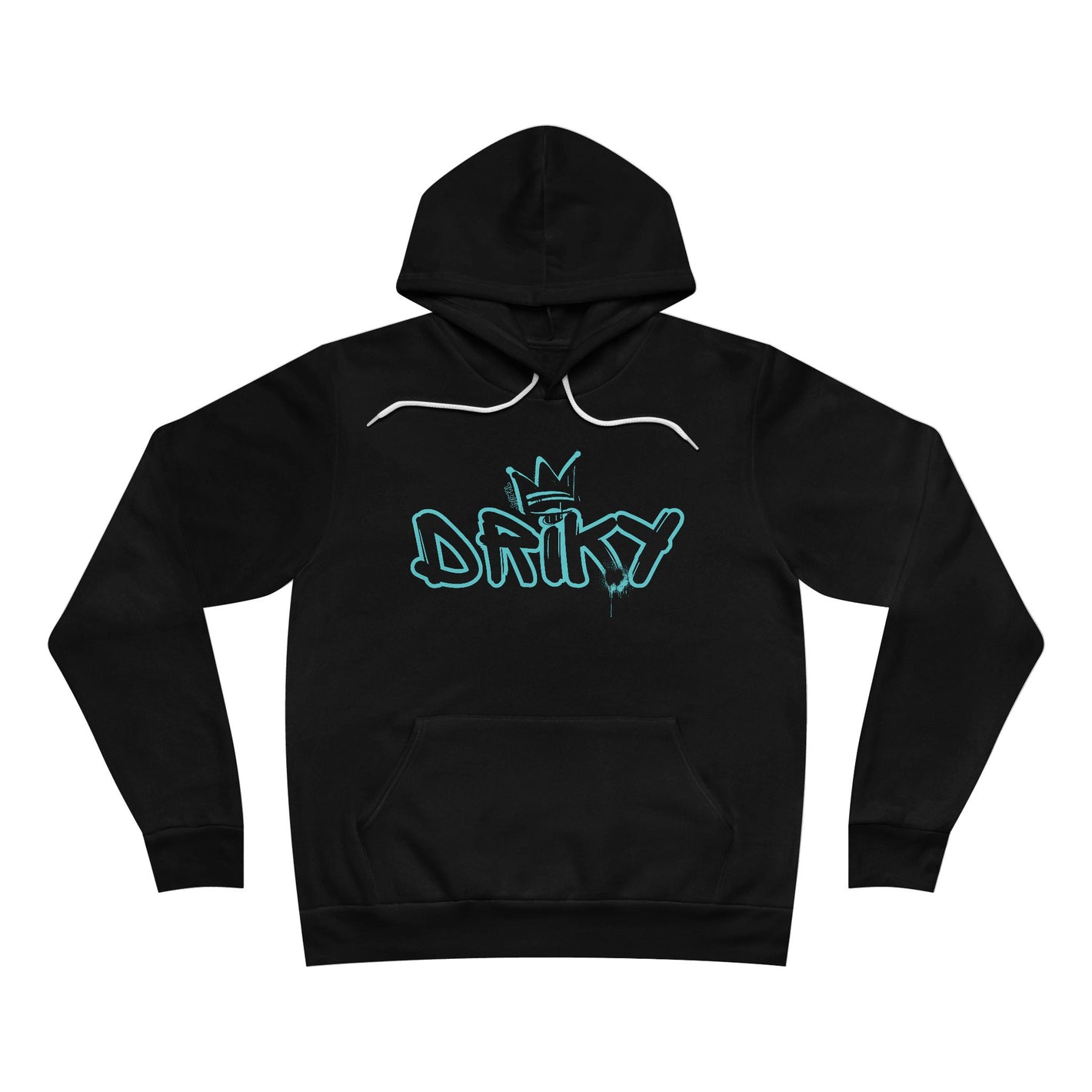 Driky Roy-al - Blue Brain Fleece Pullover Hoodie