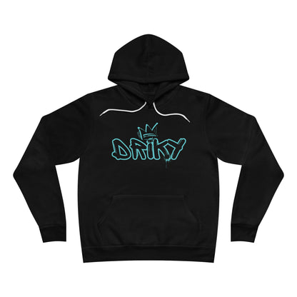 Driky Roy-al - Blue Brain Fleece Pullover Hoodie