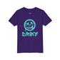 Youth Driky Die Happy - Blue Brain Short Sleeve Tee