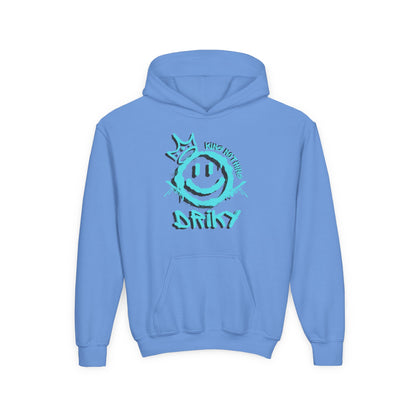 Driky King Nothing - Blue Brain - Youth Heavy Blend Hoodie