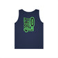 Driky 1 point 0 Bro - Green Monkey - (Back Print) Tank Top
