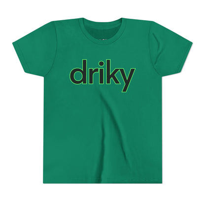 Youth Little Driky - Green Monkey Short Sleeve Tee