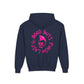 Drikyz Good Guys Finish Last - Pinkerton - (Back Print) Youth Heavy Blend Hoodie