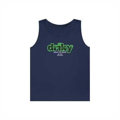 Driky ESTD Wear - Green Monkey - Tank Top
