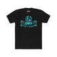 Driky Laugh at the World - Blue Brain Cotton Crew Tee