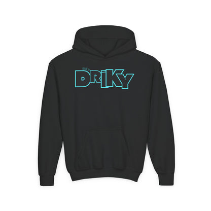 Get Driky - Blue Brain - Youth Heavy Blend Hoodie