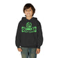 Driky Laugh at the World - Green Monkey - Youth Heavy Blend Hoodie