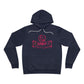Driky Laugh at the World - Rose Blood Fleece Pullover Hoodie