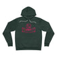 Driky Laugh at the World - Rose Blood Fleece Pullover Hoodie