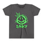Youth Driky King Nothing - Green Monkey Short Sleeve Tee