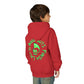 Drikyz Good Guys Finish Last - Green Monkey - (Back Print) Youth Heavy Blend Hoodie