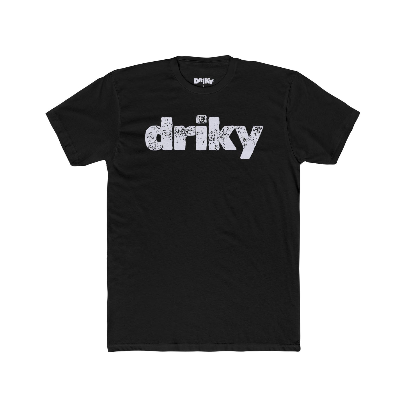 Driky Wear - White Night Cotton Crew Tee
