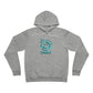Driky King Nothing - Blue Brain Fleece Pullover Hoodie