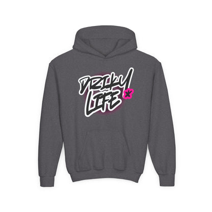 Driky Life - Pinkerton - Youth Heavy Blend Hoodie