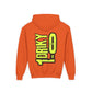 Youth Driky 1 point 0 Bro - Banana Sunshine Backprint - Heavy Blend Hoodie 16 Colors