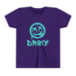 Youth Driky Die Happy - Blue Brain Short Sleeve Tee