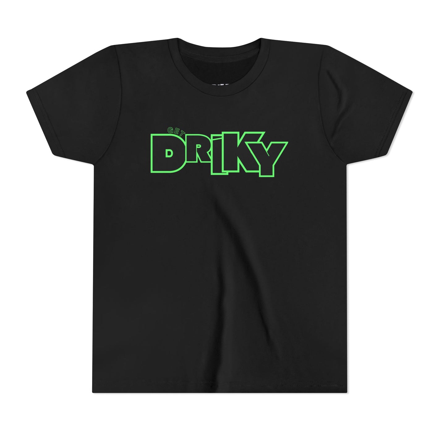 Youth Get Driky - Green Monkey Short Sleeve Tee