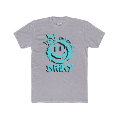 Driky King Nothing - Blue Brain Cotton Crew Tee