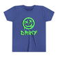 Youth Driky Die Happy - Green Monkey Short Sleeve Tee