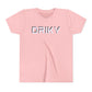 Youth Driky Stud Muffin - White Night Short Sleeve Tee