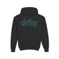 Little Driky - Blue Brain - Youth Heavy Blend Hoodie