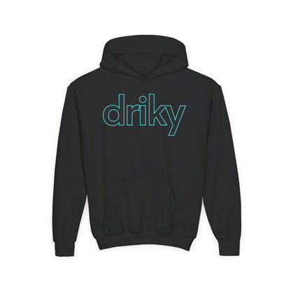 Little Driky - Blue Brain - Youth Heavy Blend Hoodie