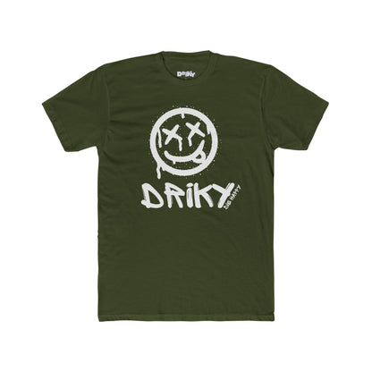 Driky Die Happy - Simple Cotton Crew Tee
