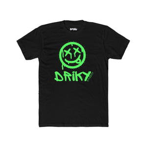 Driky Die Happy - Green Monkey Cotton Crew Tee